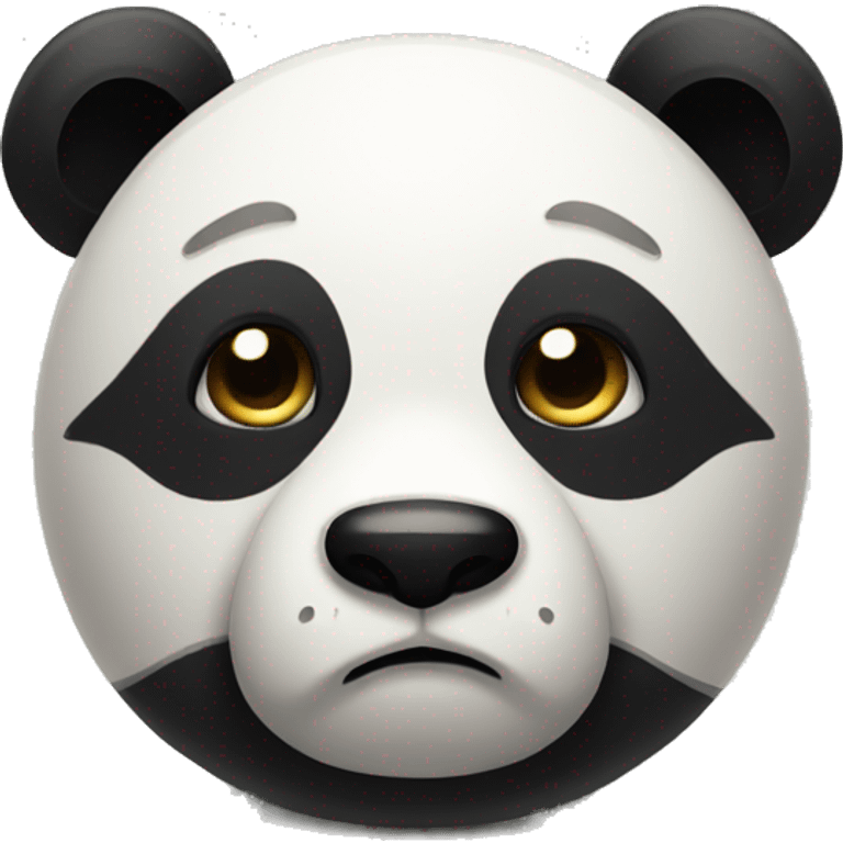 Sad panda emoji