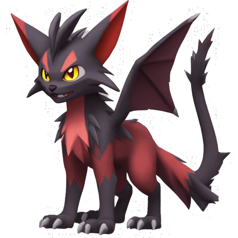 Noivern-Torracat-Zoroark full body emoji