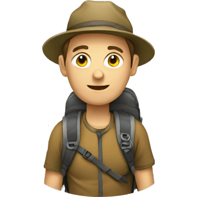 Hiker emoji