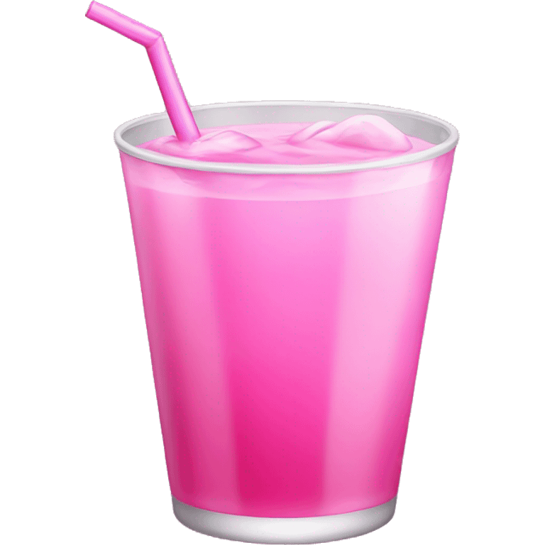 Pink drink emoji