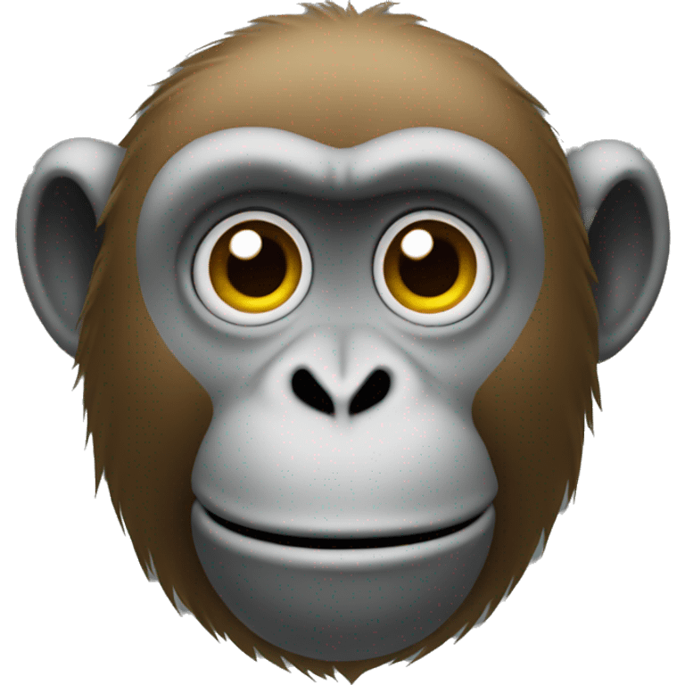 monkey head turned sideways emoji