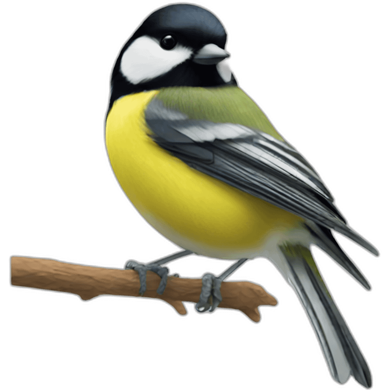 great tit emoji