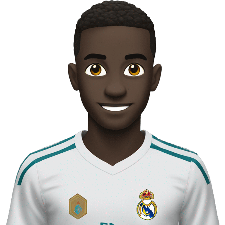 Vinicius Jr en el real madrid emoji