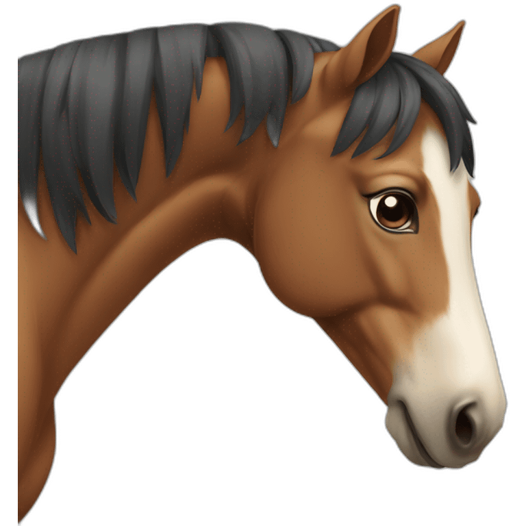 happy animal horse emoji