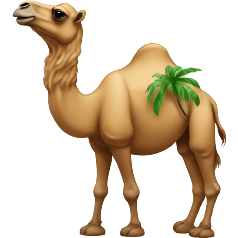 camel in rainforest emoji