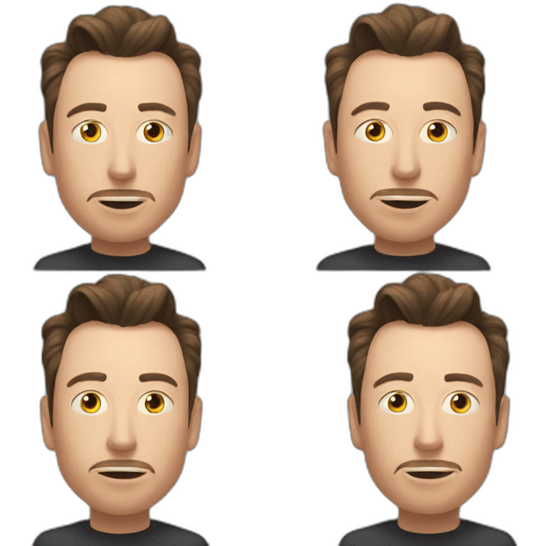 Elon musk make a fart emoji