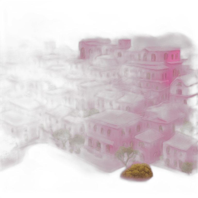 Pink city emoji