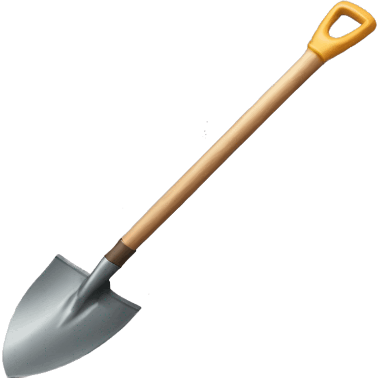 Classic emoji style shovel emoji