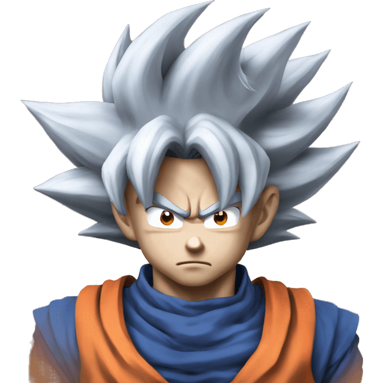 Ultra Instinct Goku emoji