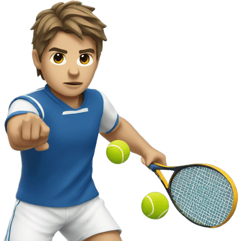 garen playing tennis  emoji