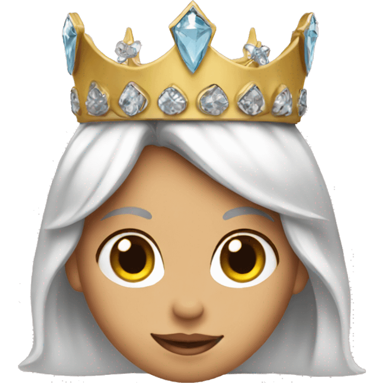 Princess with crown emoji