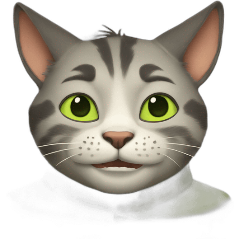 Shrek als cat emoji