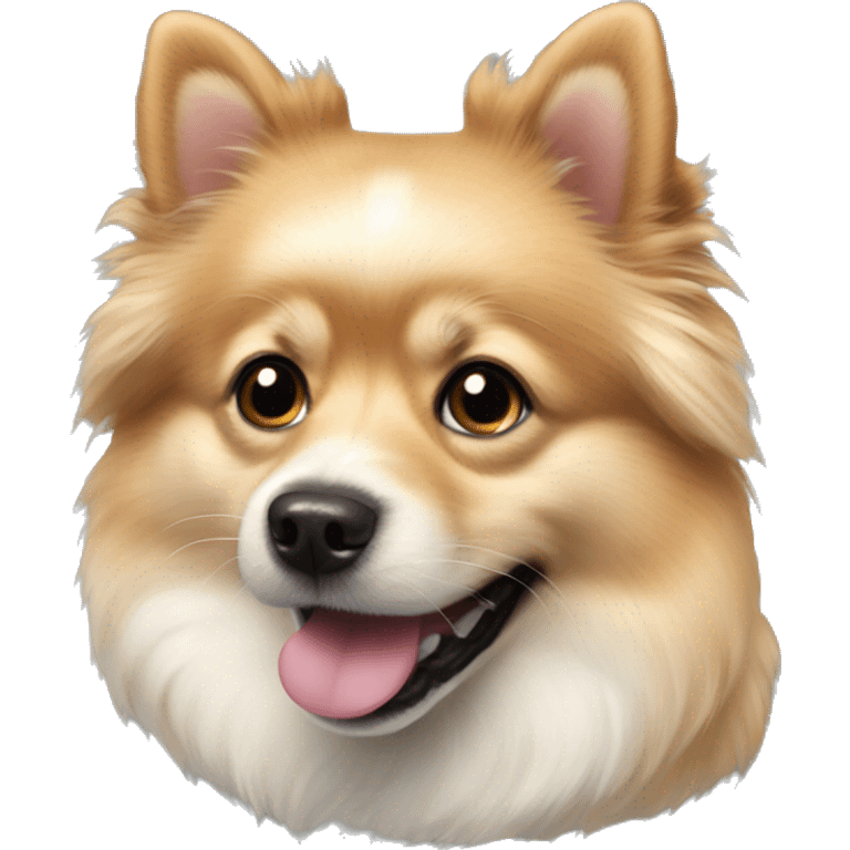 Pomeranian merle  emoji