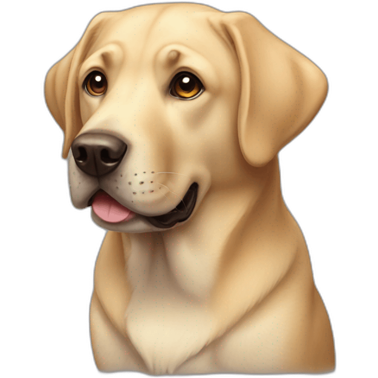 perro labrador emoji