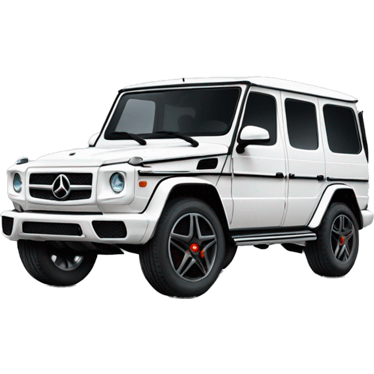 white g wagon emoji