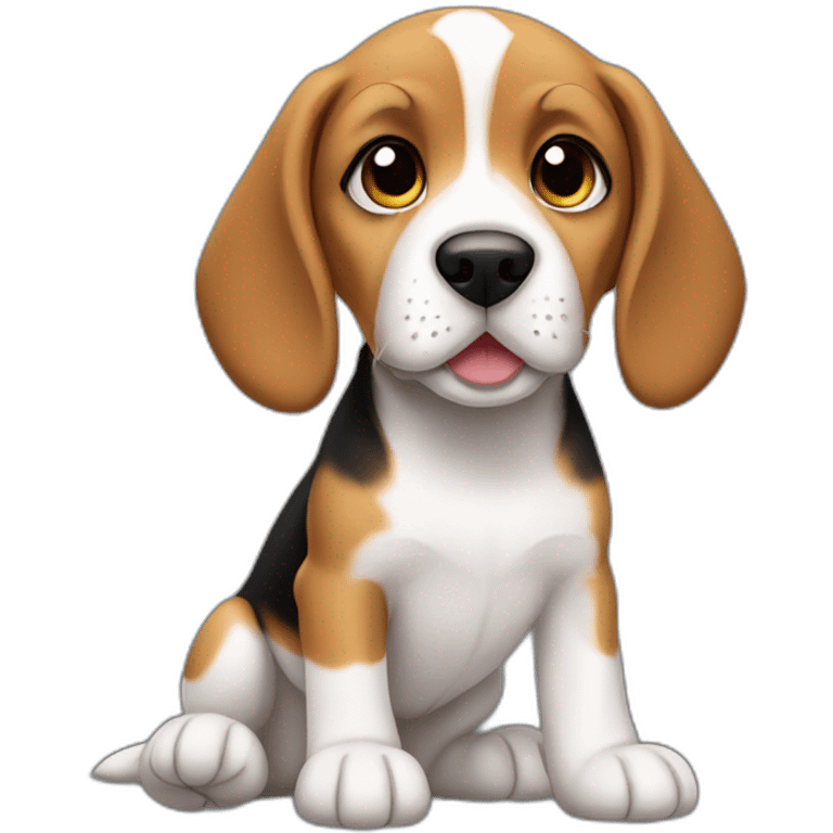 beagle puppy emoji