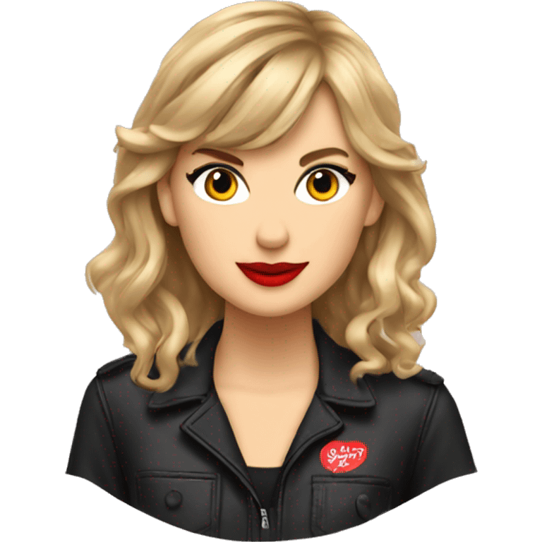 a taylor swift fan emoji