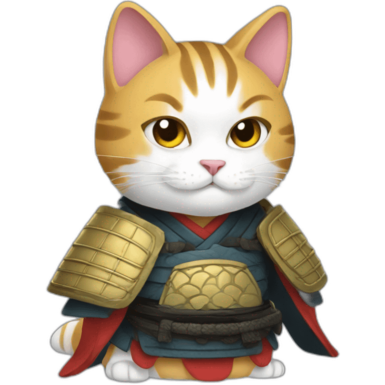 samurai cat emoji