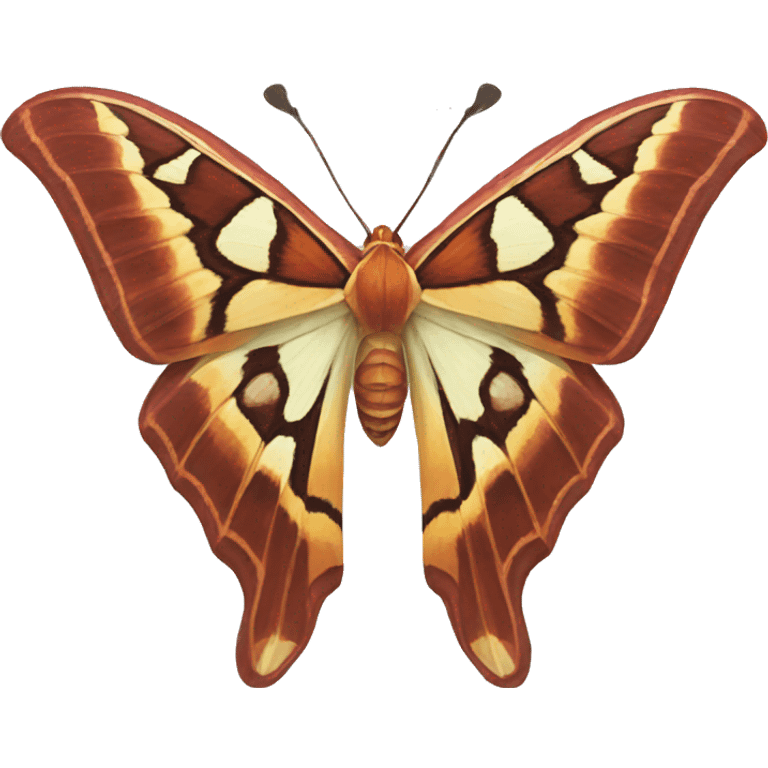 colored atlas moth emoji