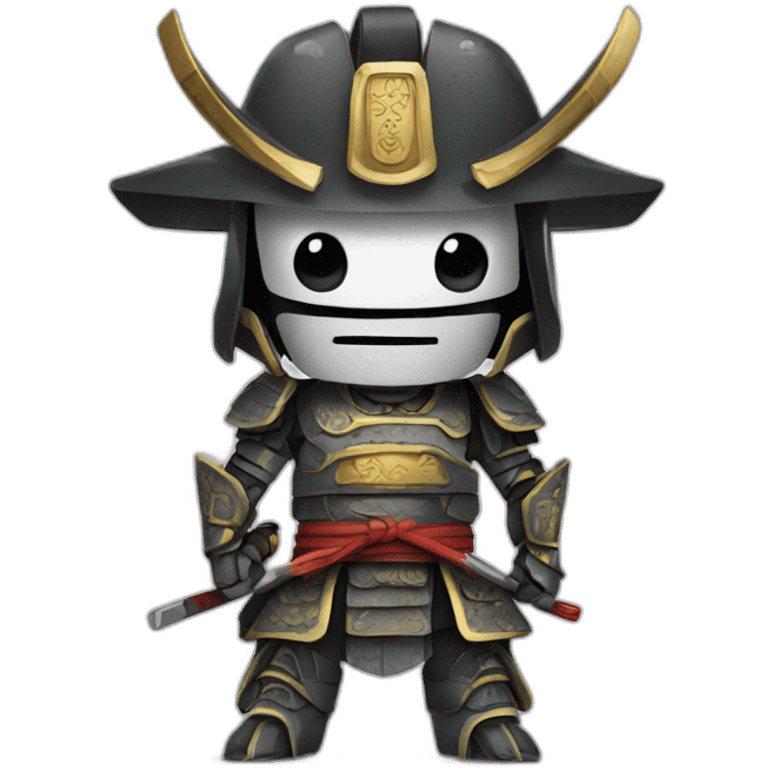 robot samurai emoji