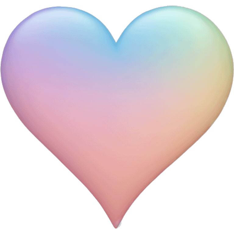 Heart-coloured-pastel-shade emoji