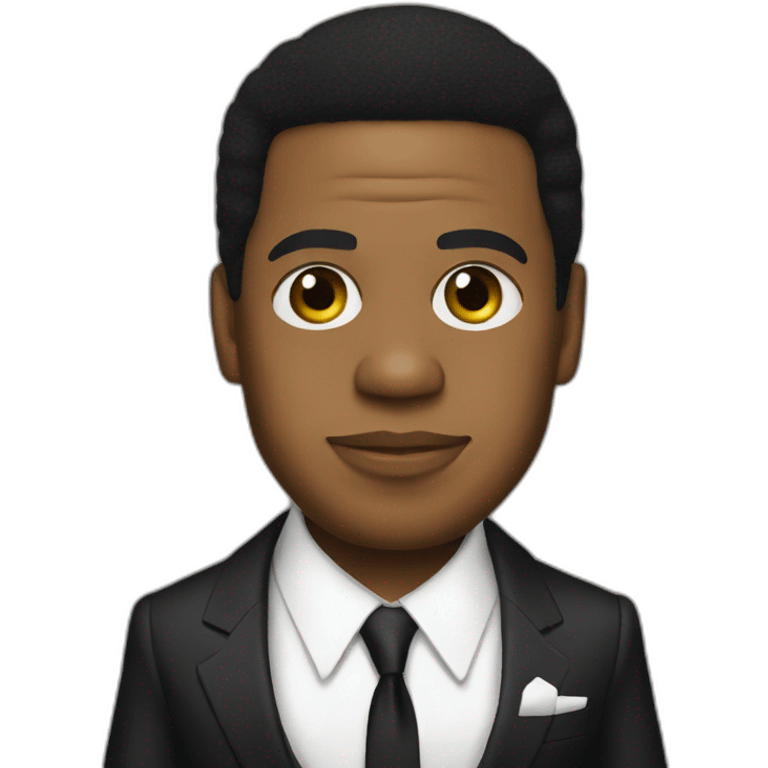 jay-z in a suit emoji