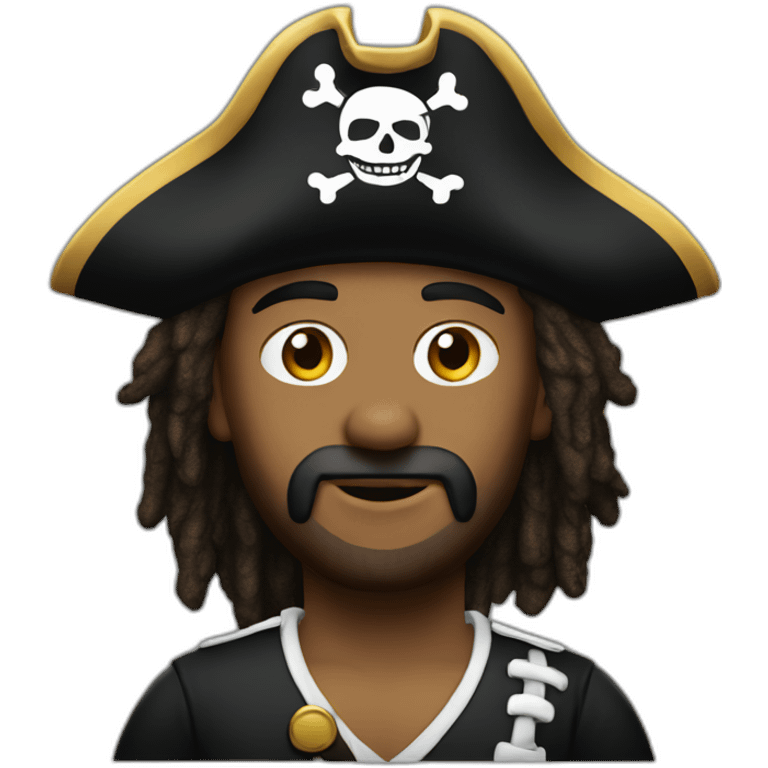 pirate with bills jersey emoji