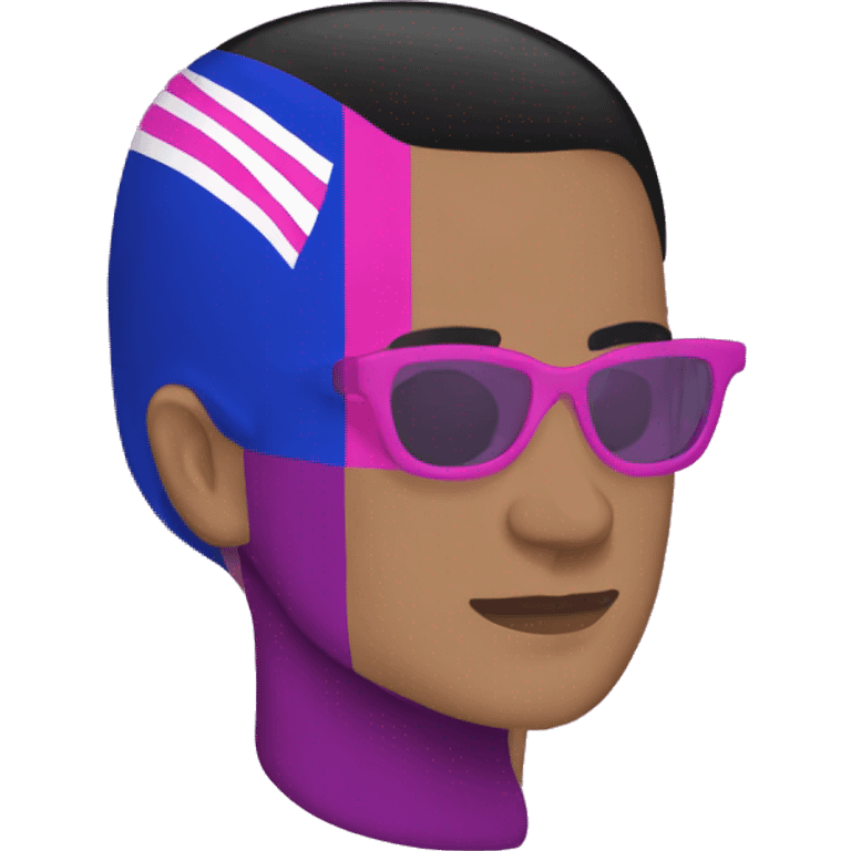 bandera bisexual emoji