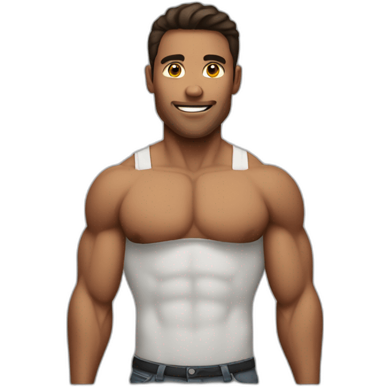 muscular guy emoji