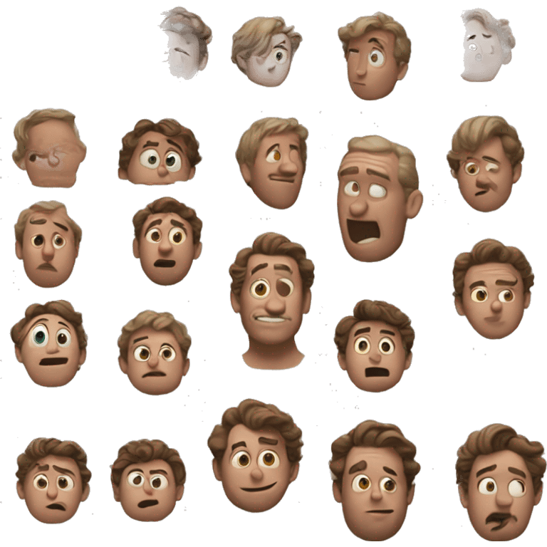 gloes Pixar emoji