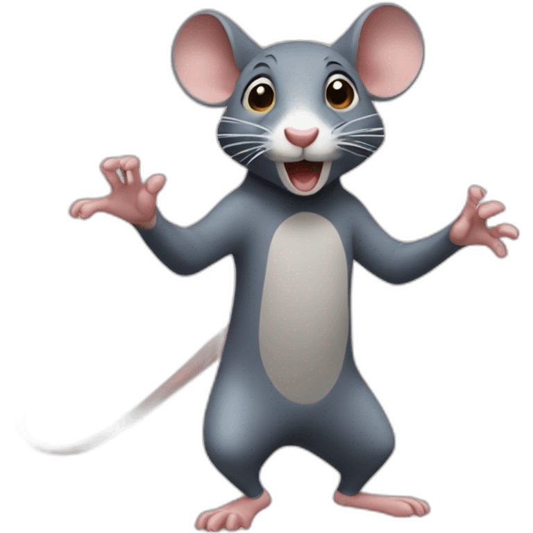 Rat qui dance emoji