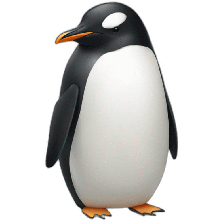 Sad penguin emoji