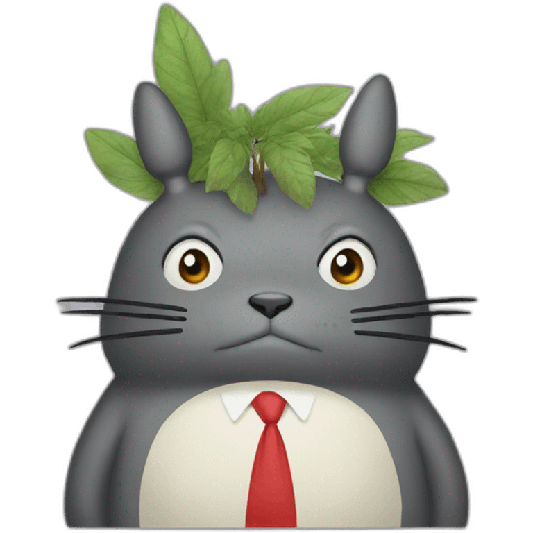 Trump as totoro emoji