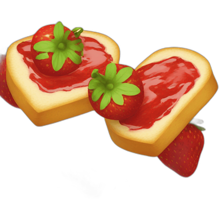 strawberry-jam emoji