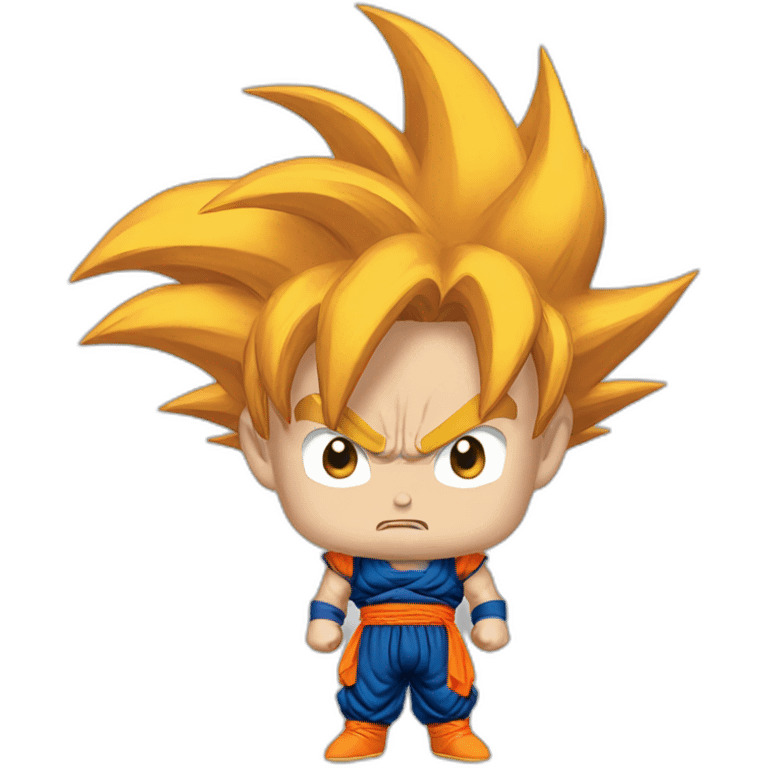 goku SS angry emoji