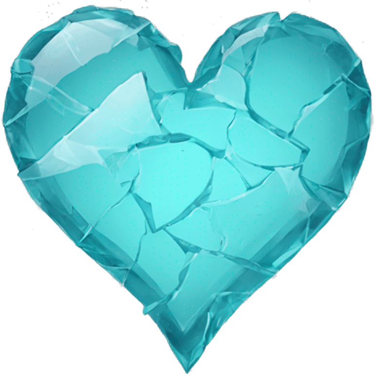 broken glass heart emoji