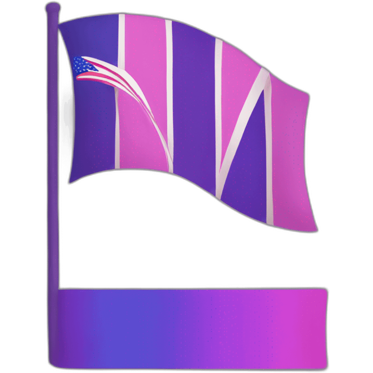 Bi flag emoji