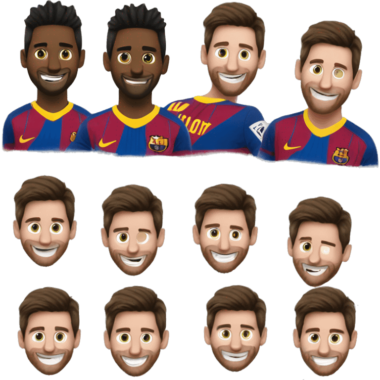 Messi feliz emoji