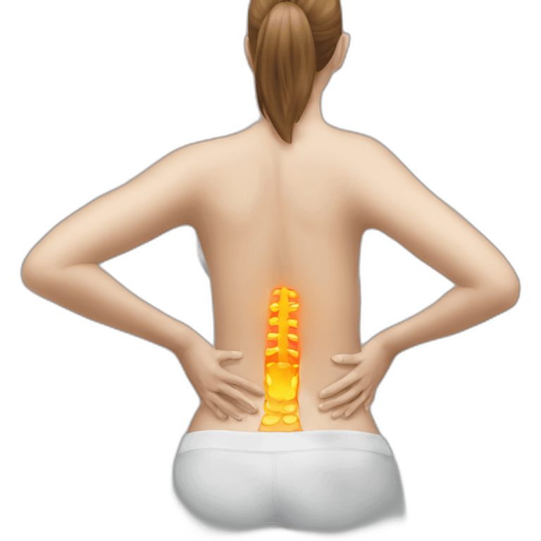 lower back pain emoji