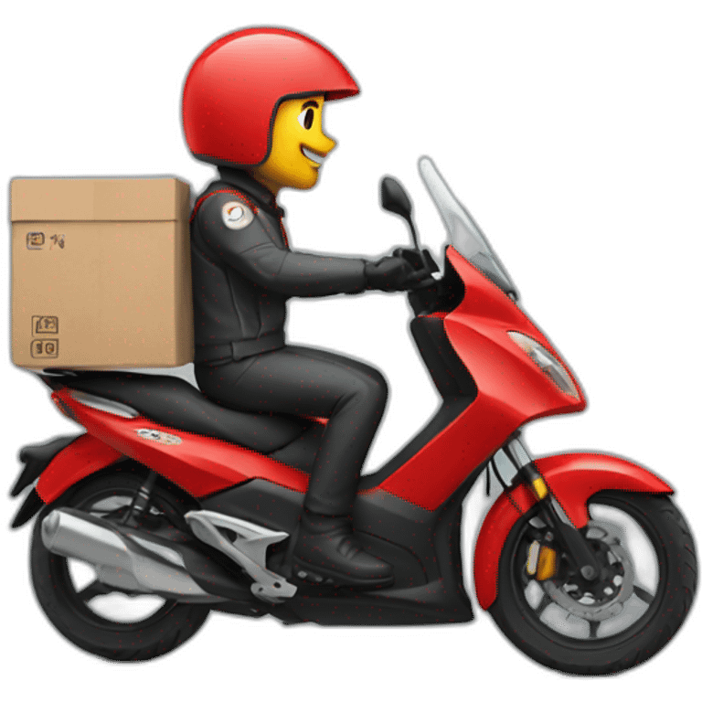 Moto delivery emoji