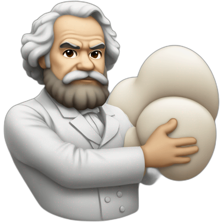 large breasts karl marx emoji