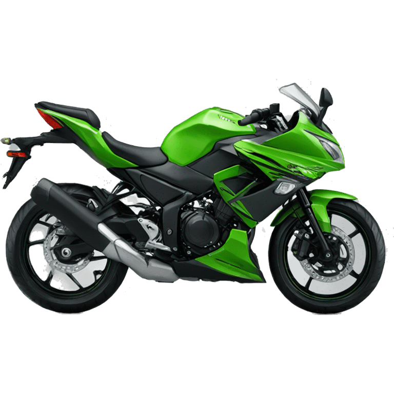 ninja 650 2020 green emoji