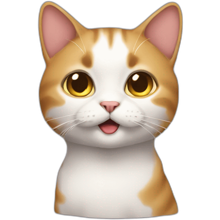 Communication cat emoji