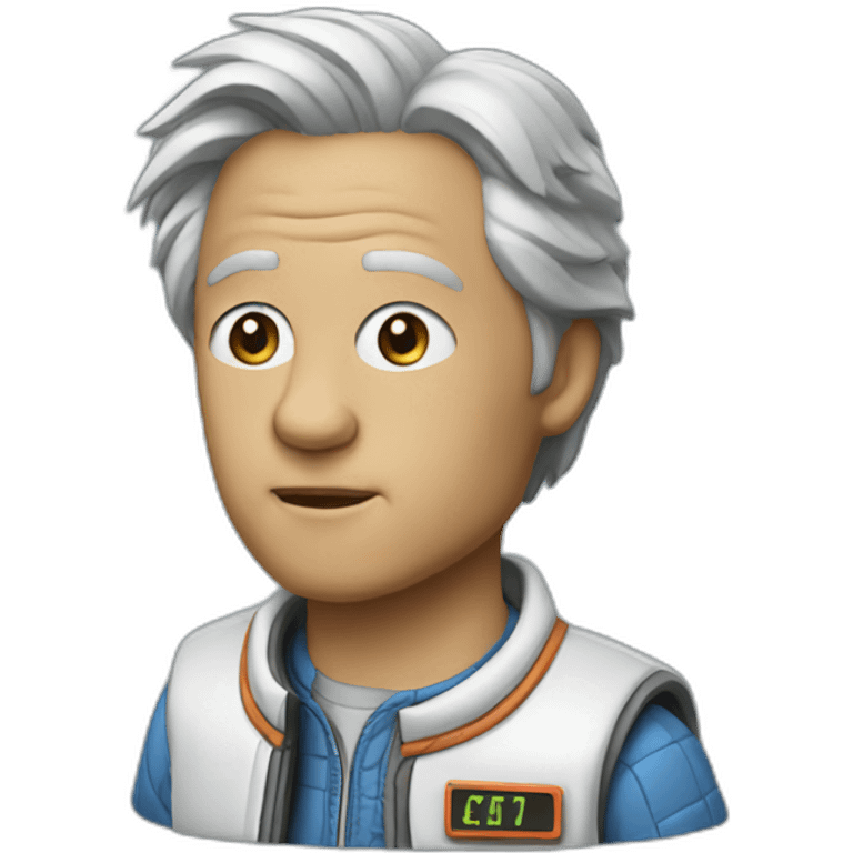 BACK TO THE FUTURE emoji