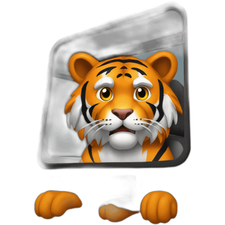 Clemson-tiger-driving-a-class-a-rv emoji