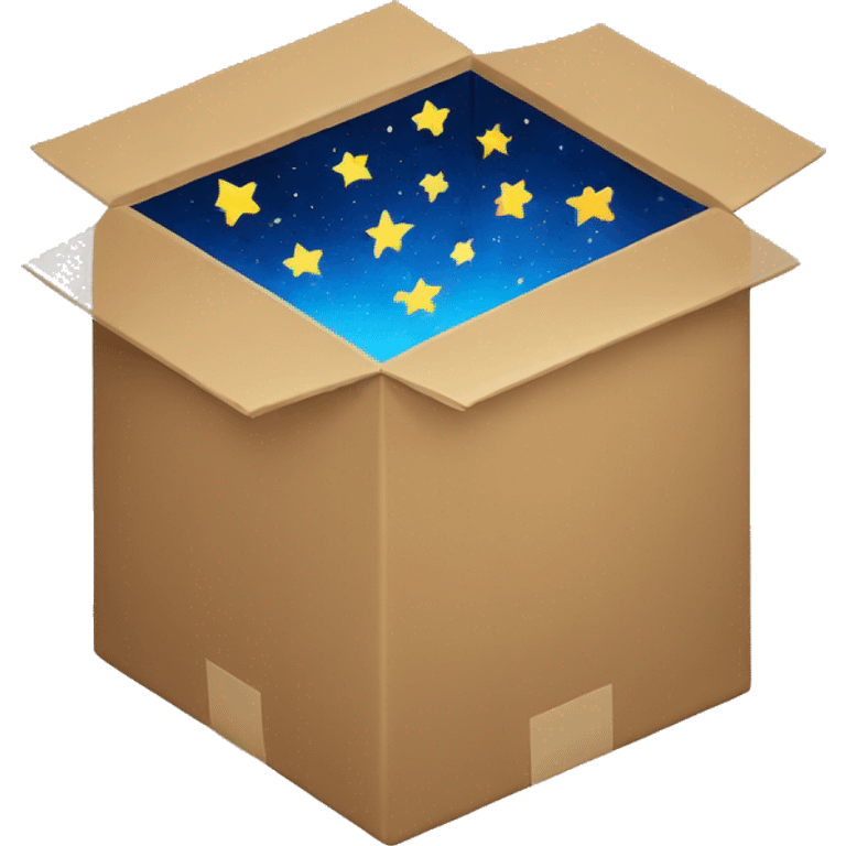 box with stars emoji