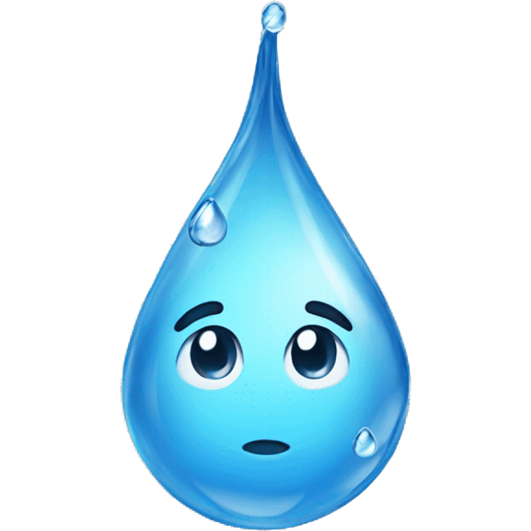 water tear drops emoji