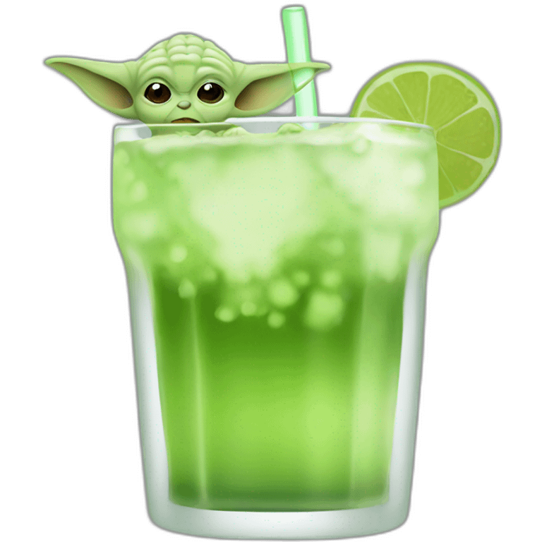 Yoda drink béer emoji