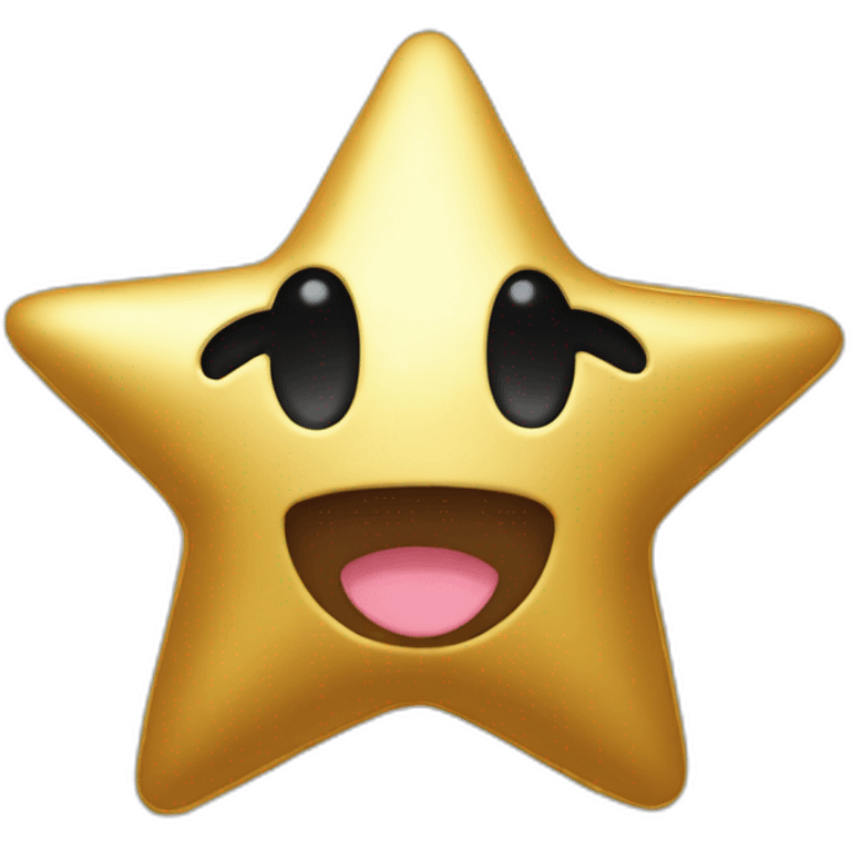 golden star kirby emoji