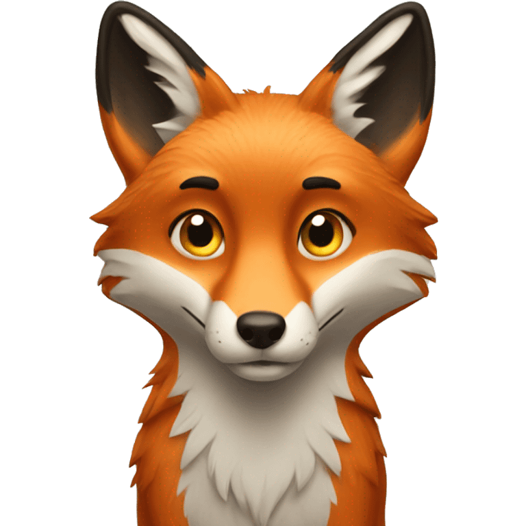 Red fox  emoji